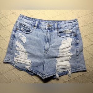 American Eagle Outfitters Blue Denim Shorts